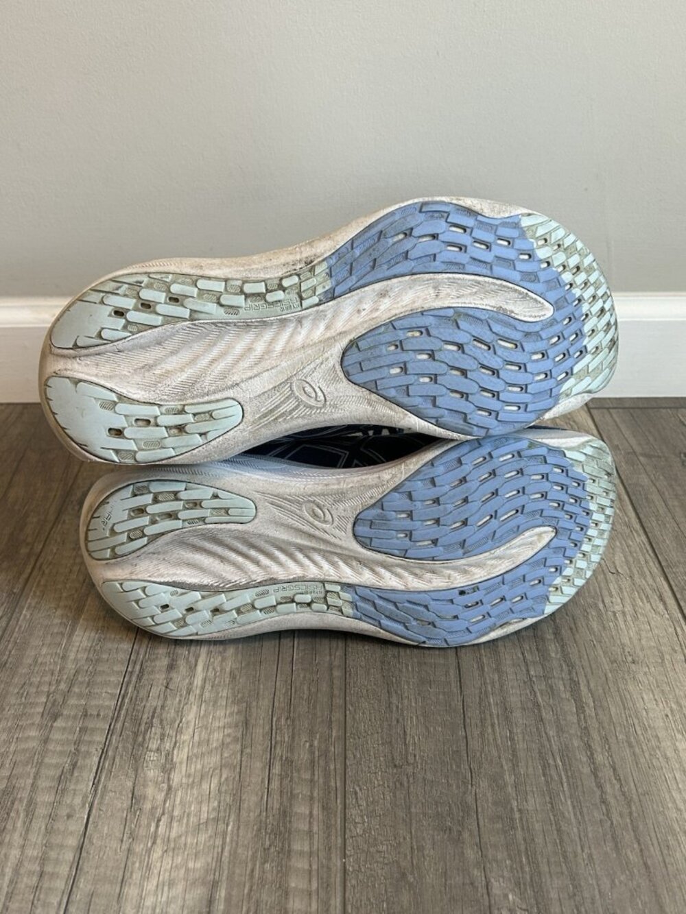 Asics Gel Nimbus 26 Running Shoes Women Sz 10.5 Blue FF Blast+ PureGEL Sneakers - Picture 16 of 16